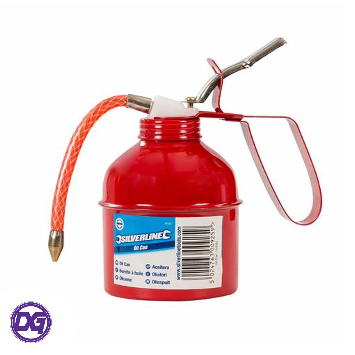 500CC Oil Can Pump Oiler With Flexible Spout & Handle Pump Action – DG ...